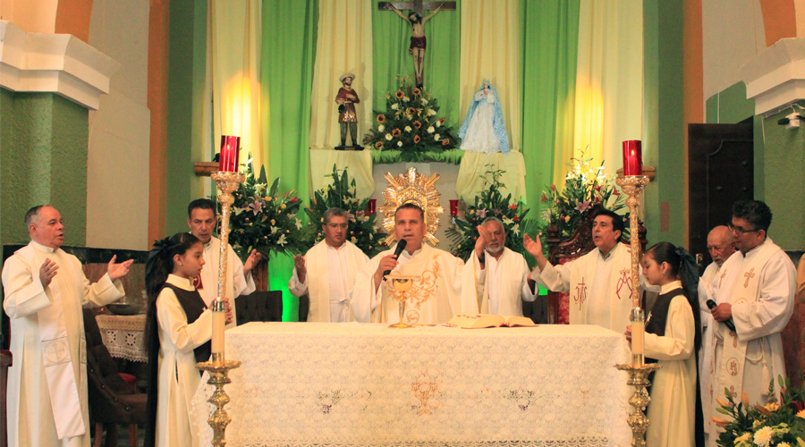 Celebración a san Isidro Labrador, en Cumuatillo