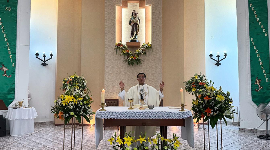 Solemne Homenaje a San José Obrero, en Uruapan