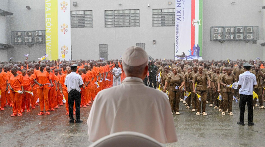 El Papa León visita Africa